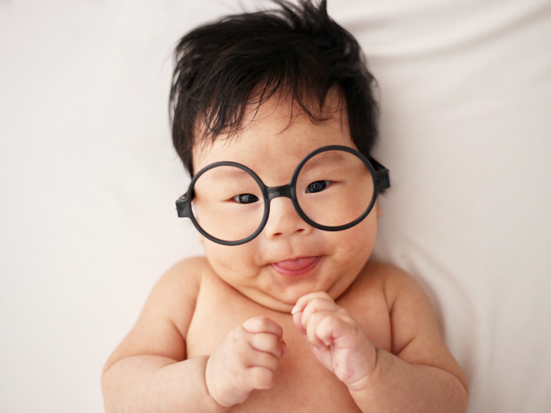 Can babies wear glasses top